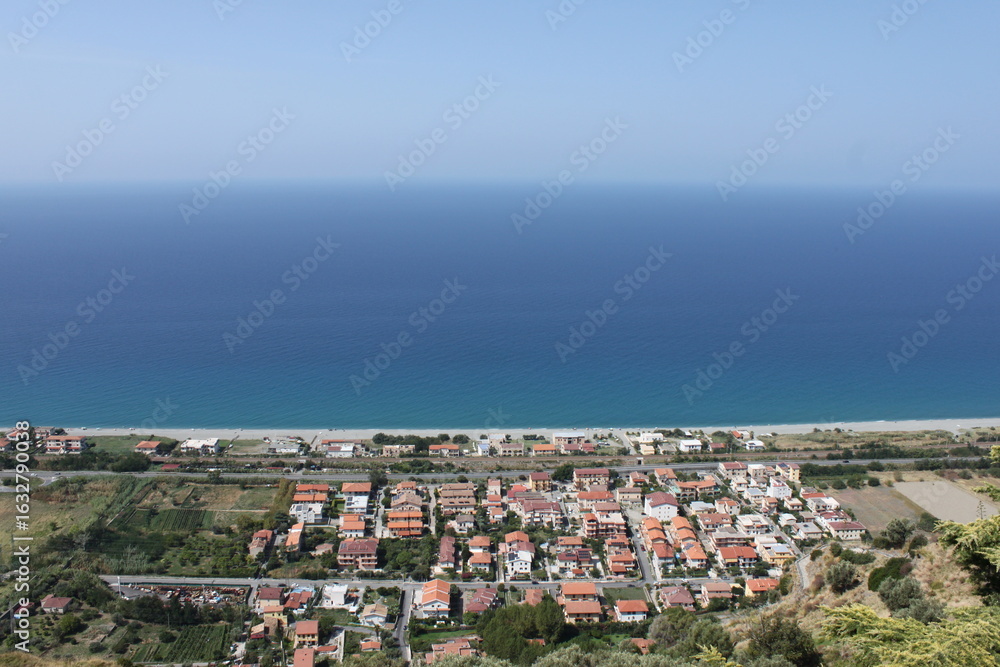 Naklejka premium view from the sea
