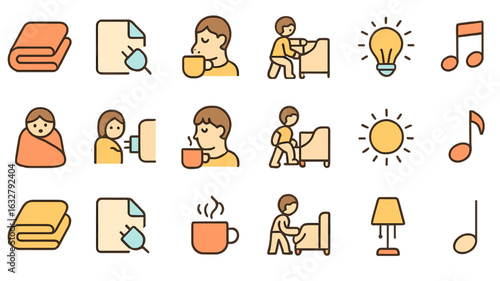 Cozy winter living room with gifts, warm drinks, and festive decorations in a serene atmosphere