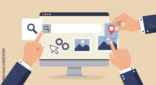 Online Search – Searching and Organizing Files on a Computer