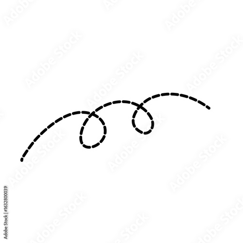 Simple bee trail line 