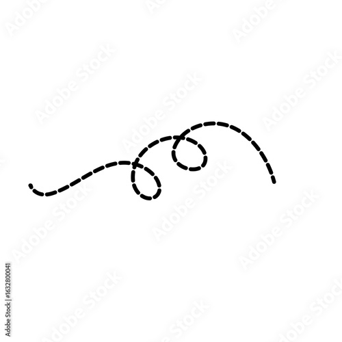 Simple bee trail line 