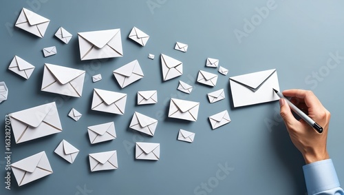 Email marketing campaign strategy send newsletter direct mail communication design