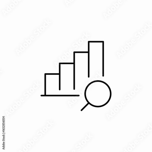 data searching icon sign vector