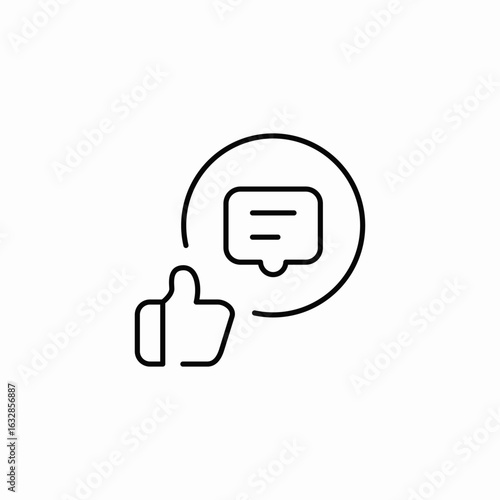 like message icon sign vector