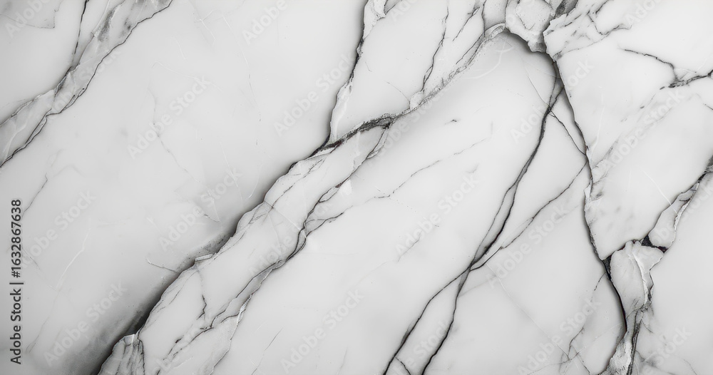 Naklejka premium Discover the elegance of white marble tiles, featuring smooth textures and refined lines for a chic aesthetic.