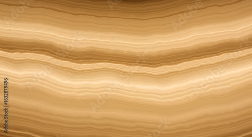 Abstract warm brown wavy lines evoke wood grain, flow, and sedimentary layering pattern image