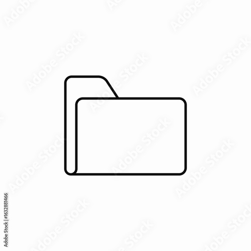 folder expander icon sign vector
