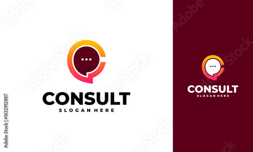 Modern Consulting agency logo template designs