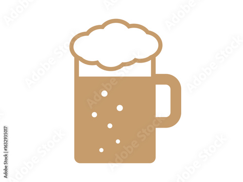 ビールのアイコン（アルコールのマーク）