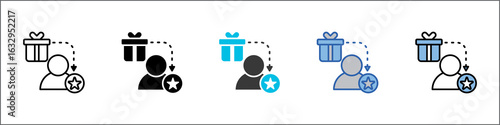 Privilege Icon Pack Multistyle Illustration
