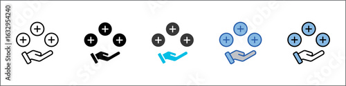 Benefit Icon Pack Multistyle Illustration