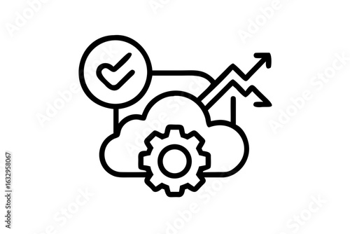 Predictive Modeling Icons – Hyper Detailed