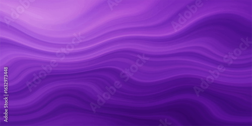 Abstract purple wavy background with flowing design