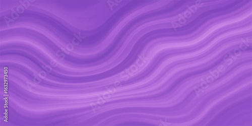 Abstract purple wavy background with silk texture and flowing design