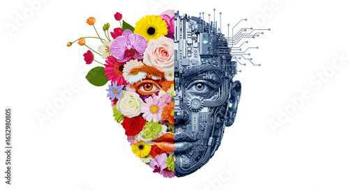 Nature meets technology: A fusion of organic and synthetic elements