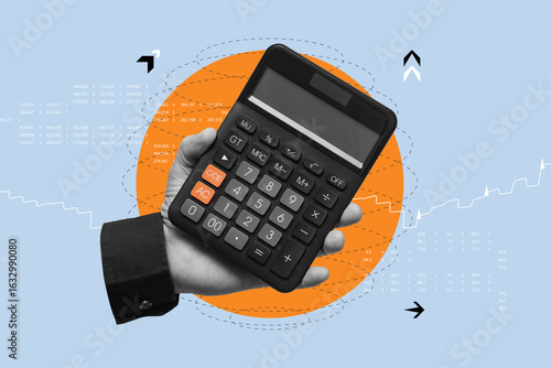 Obraz na plátně Business and financial concept