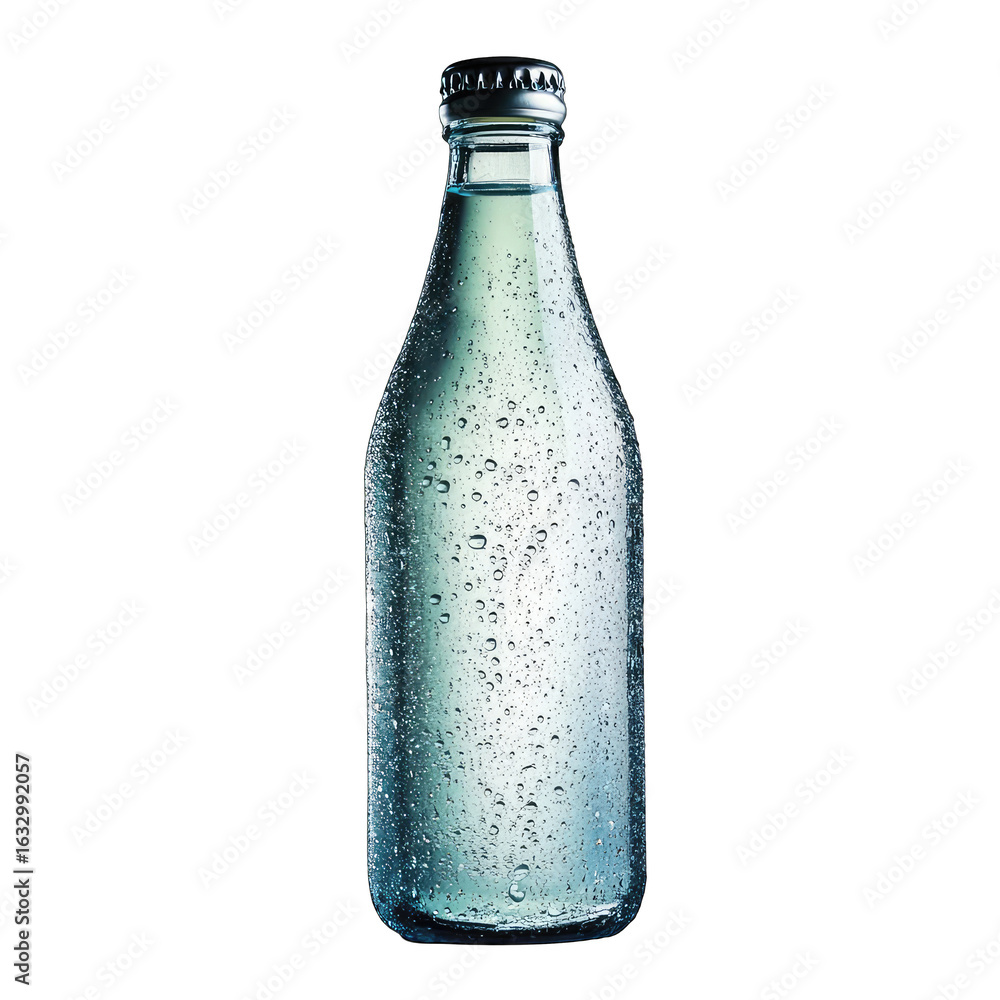 custom made wallpaper toronto digitalA glass bottle of clear liquid, condensation visible