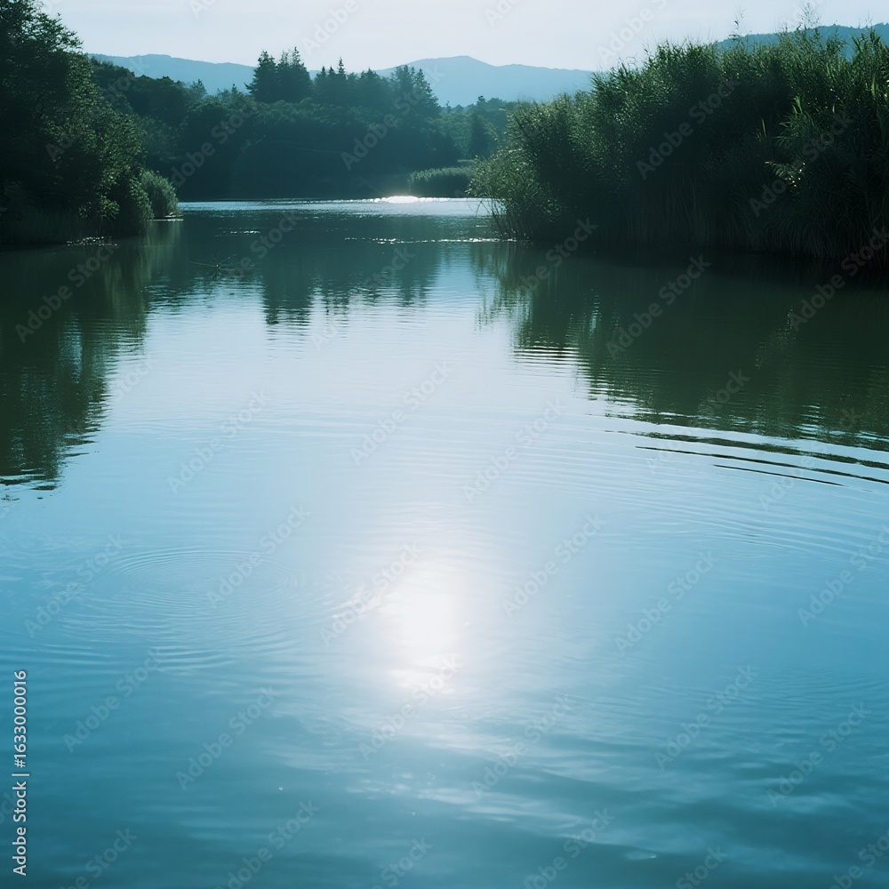 Obraz premium reflection in the water
