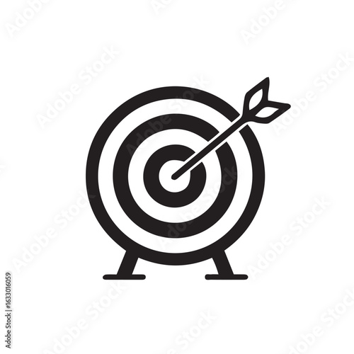 dart hitting target icon