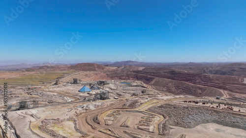 Cerro Colorado is an open pit copper mine located in the Atacama Desert of northern Chile. More precisely it lies in the commune of Pozo Almonte in Tarapacá