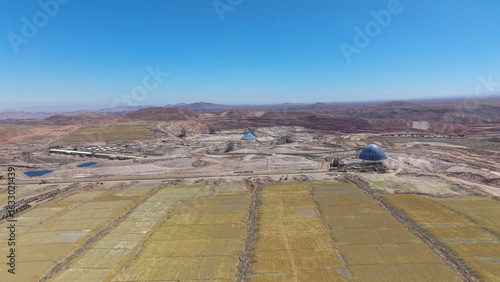 Cerro Colorado is an open pit copper mine located in the Atacama Desert of northern Chile. More precisely it lies in the commune of Pozo Almonte in Tarapacá