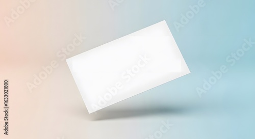Blank Stack of Paper Sheets on Wooden Floor - Close Up Mockup