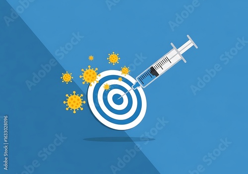 Syringe Targeting Viral Pathogens with Precise Vaccine Delivery Aiming to Eliminate Disease Spread and Protect Public Health