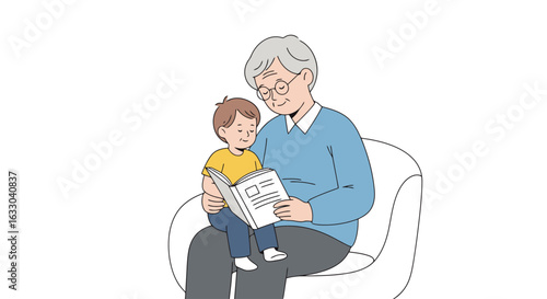Storytime with Grandpa: A Generational Bond
