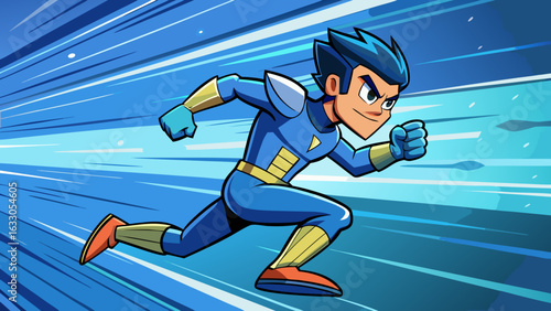 Speed Runner Characters – Dynamic Anime Heroes in Motion