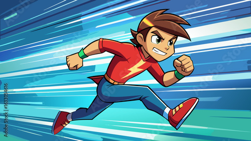 Speed Runner Characters – Dynamic Anime Heroes in Motion