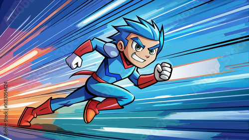 Speed Runner Characters – Dynamic Anime Heroes in Motion