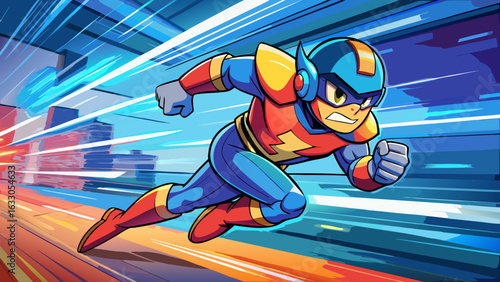 Speed Runner Characters – Dynamic Anime Heroes in Motion