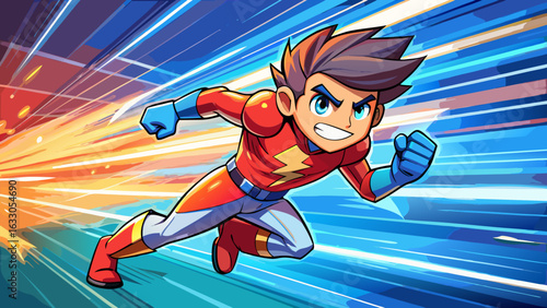 Speed Runner Characters – Dynamic Anime Heroes in Motion