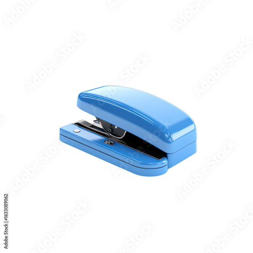 Blue stapler