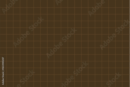 Brown grid pattern background vector