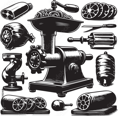 vintage sewing machine