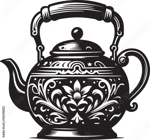 antique tea pot