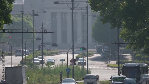 Wallpaper Mural 東京・永田町・国会議事堂前の風景 Torontodigital.ca