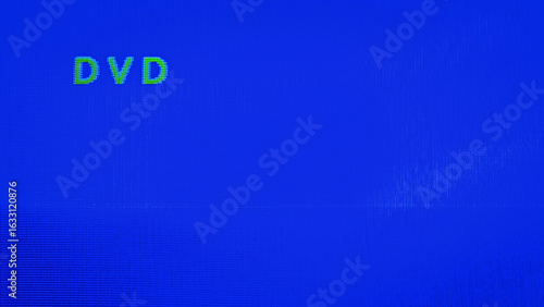 CRT tv displaying the 