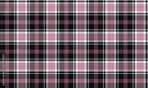 This seamless plaid pattern, in black, white, and pink, offers a simple yet elegant yet vibrant feel. Perfect for designing clothes, skirts, pants, or aprons, it adds a contemporary touch.