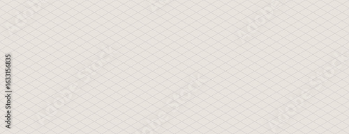 White background with a subtle grid pattern. The white background features a clean, minimalist style with a textured grid overlay. Grid pattern background vector. Beige background.