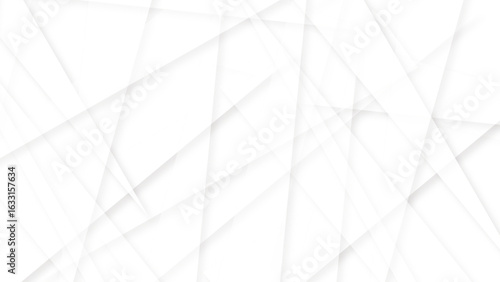 Abstract background with white paper texture design Modern, geometric design with Seamless abstract tecnology line triangle shape design.
