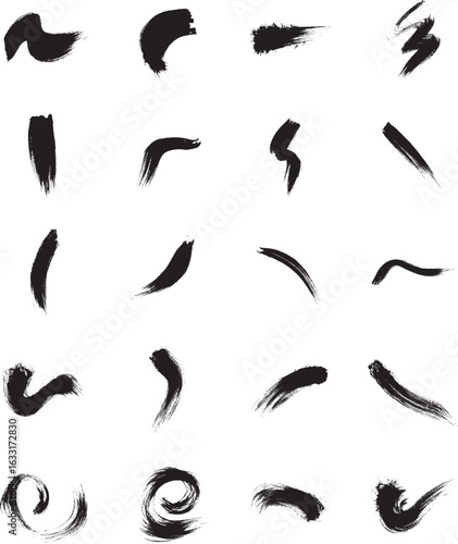 Collection of stylized flame designs; black, graphic, tribal, fire icons.