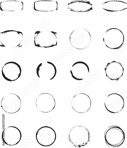 Collection of stylized flame designs; black, graphic, tribal, fire icons.