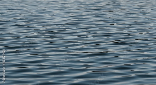 Serene Teal Water Texture:  Gently Rippling Surface for Calm Background Design