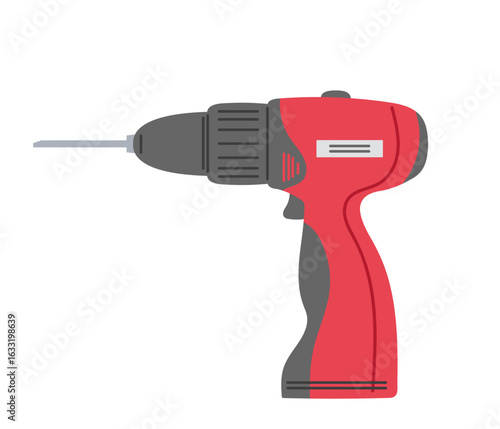 Cordless drill designed for various home improvement tasks in modern settings