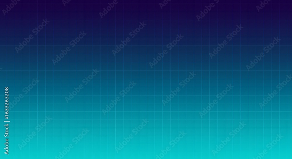 Obraz premium Gradient Grid Background with Blue and Teal Colors for Digital Designs