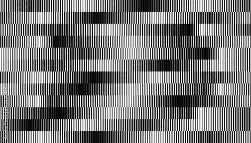 An intricate abstract background composed of high-frequency vertical lines.