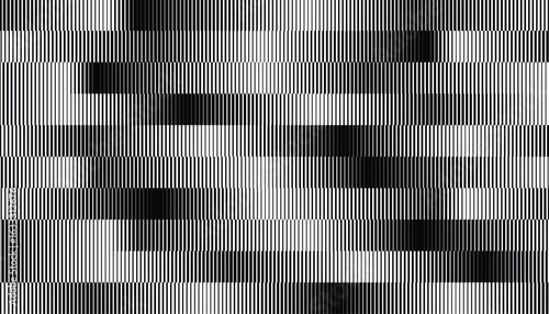 An intricate abstract background composed of high-frequency vertical lines.