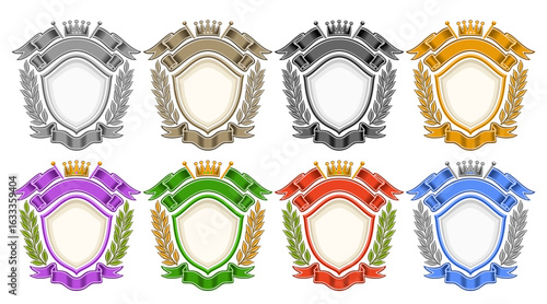 Vector Vintage Emblem Set